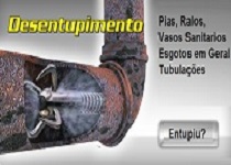 Desentupimento na Zona Sul